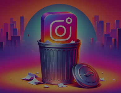 how to delete instagram