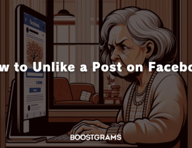 unlike post Facebook