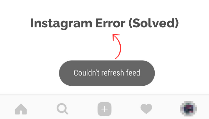 instagram not refreshing