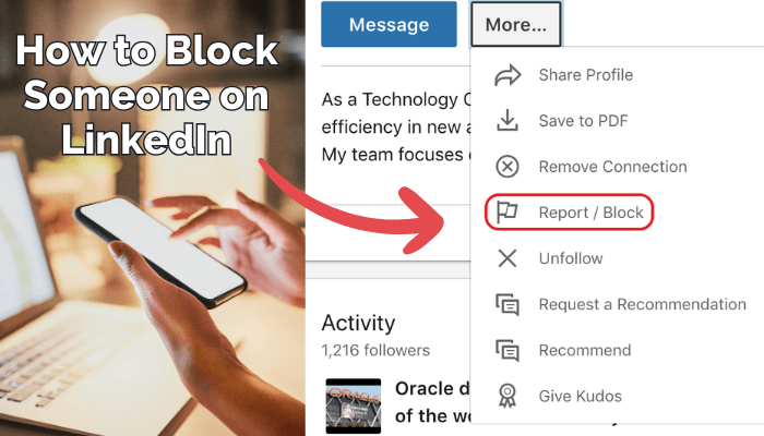 How to Block Someone on LinkedIn