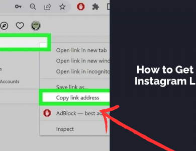 How to Get an Instagram Link