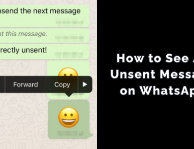 How to See An Unsent Message on WhatsApp