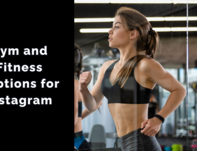 Gym and Fitness Captions for Instagram
