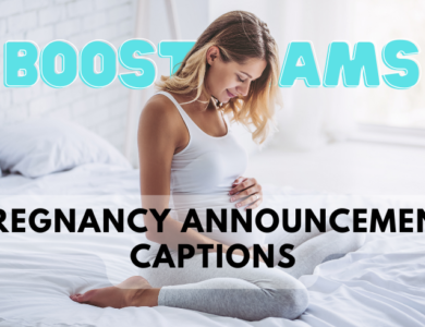 Pregnancy Announcement Captions