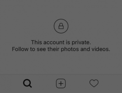 how to see private instagram account