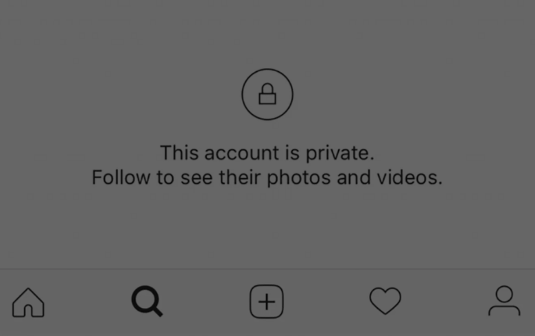 how to see private instagram account