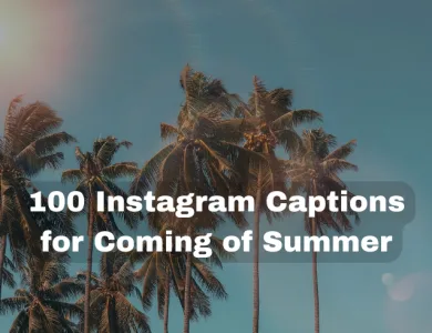 captions for summer