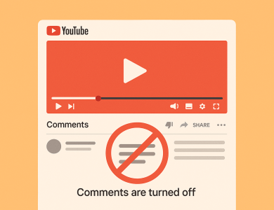 YouTube comments