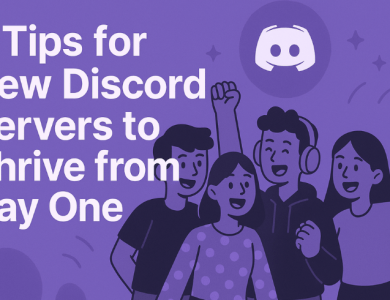 tips for new discord servers