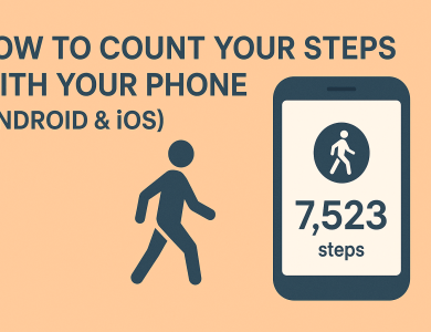count steps on phone