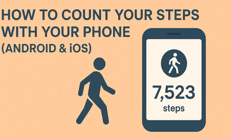 count steps on phone