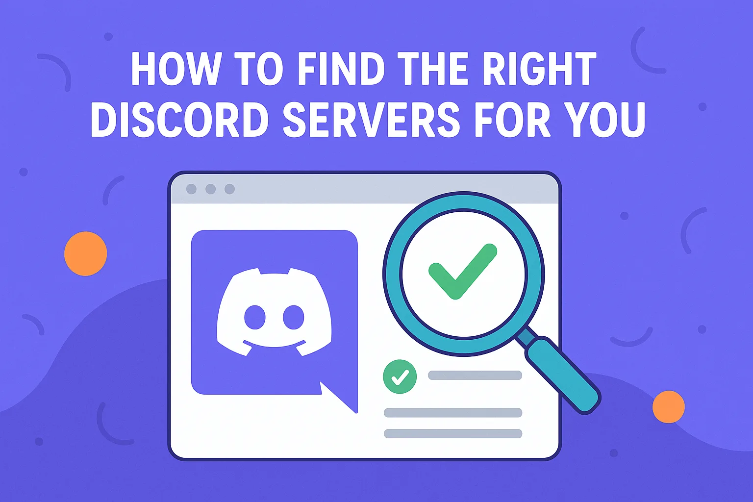 Right Discord Servers